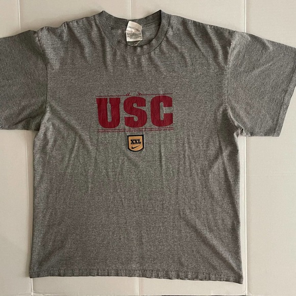VTG Nike‎ USC T-Shirt Size XXL Gray - Picture 1 of 8